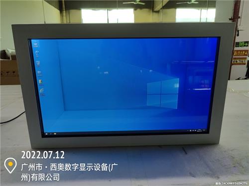 【生产日常】32寸透明屏展柜